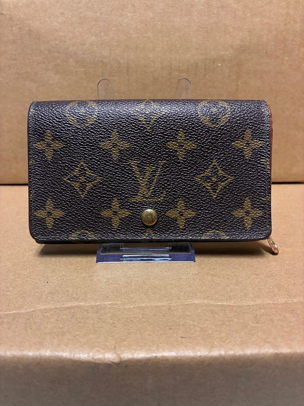 Louis Vuitton Monogram Trésor Wallet – Vintage Brown